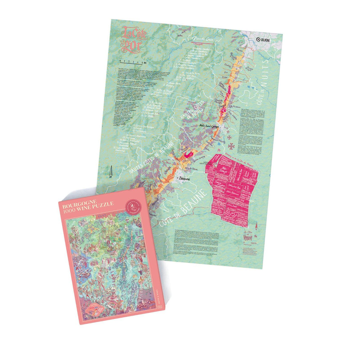 Wine Puzzle - Bourgogne