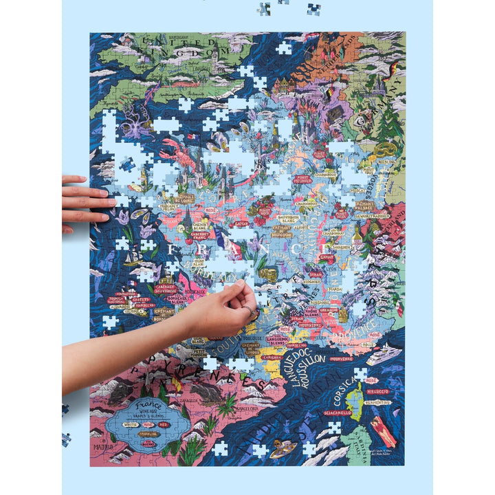 Wine Puzzle - France