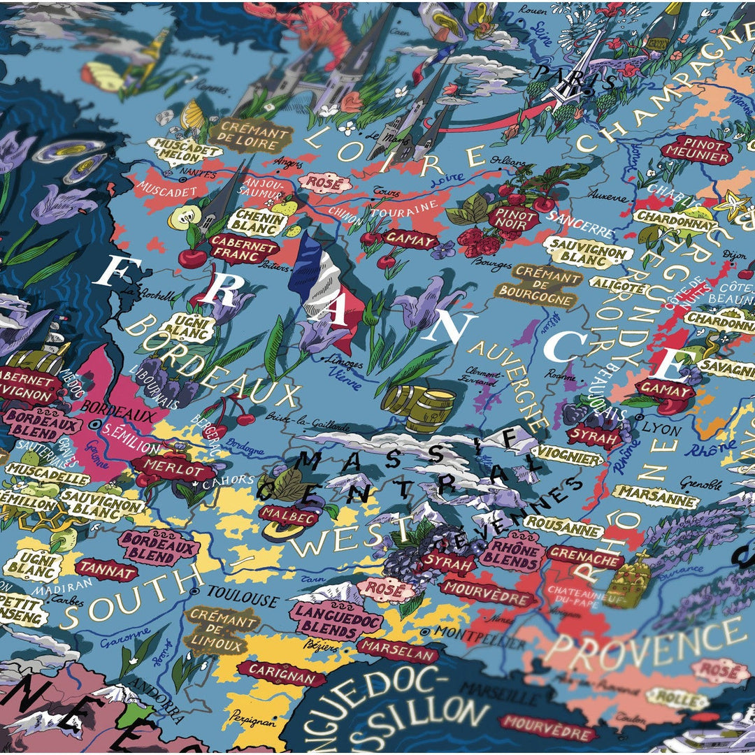 Wine Puzzle - France