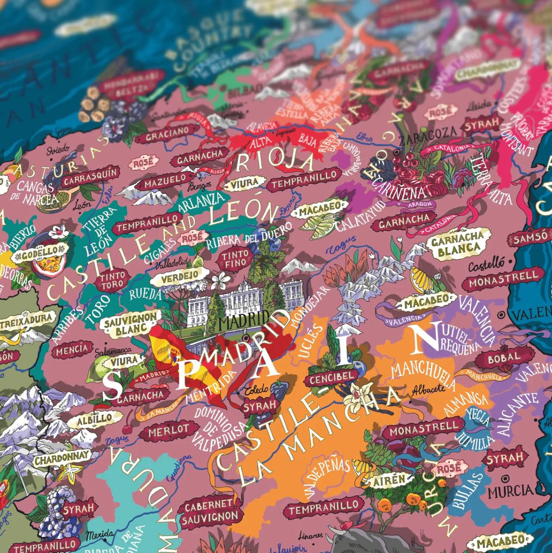 Wine Puzzle - Spain