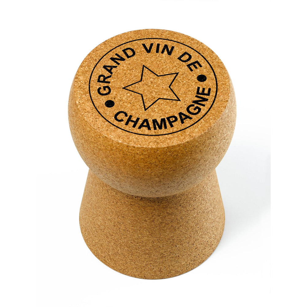 XL Champagne cork side table